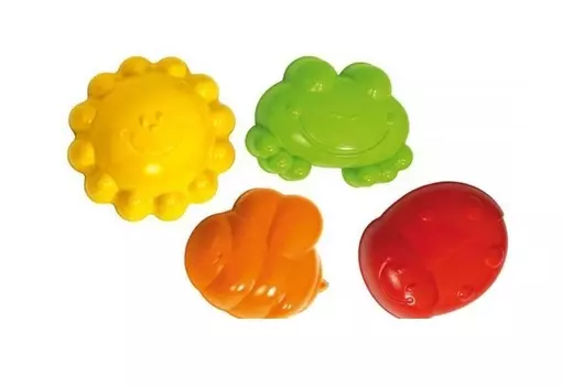 Набор формочек для песочницы - На солнышке, 4 шт.