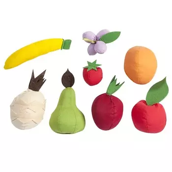 Набор фруктов 8 предметов с карточками