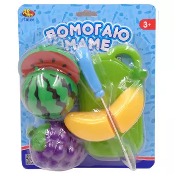 Набор фруктов - Помогаю маме, 8 предметов