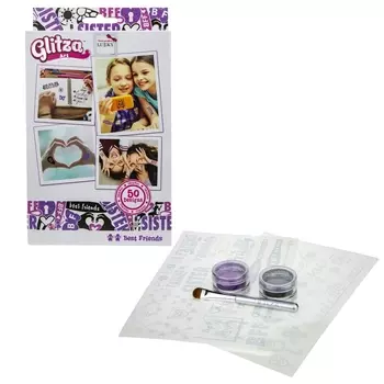 Набор Glitza Art - Лучшие подружки, 50 дизайнов