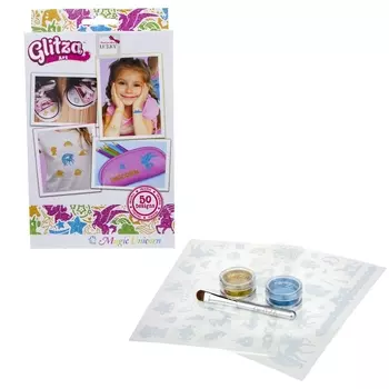 Набор Glitza Art - Волшебные единороги, 50 дизайнов