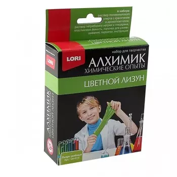 Набор Химические опыты – Лизун, зеленый