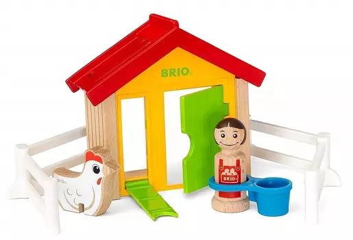 Набор игровой из серии Мой родной дом – Курятник, 8 элементов