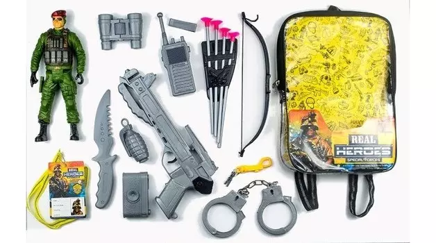 Набор игровой военный в рюкзачке