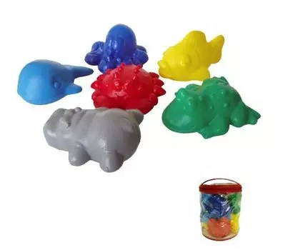 Набор игрушек для ванной в сумочке из серии - Малышки