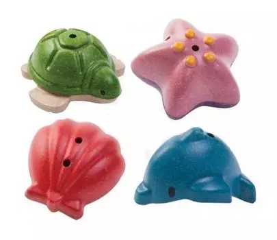 Набор игрушек для ванны Морская жизнь