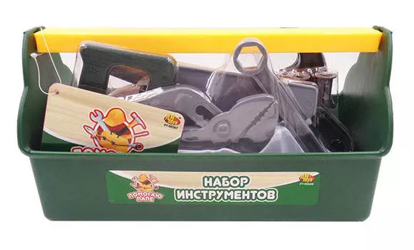 Набор инструментов в ящике 19 предметов – Помогаю папе