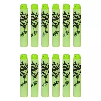 Набор из 12 стрел для бластера Нёрф Зомби Страйк