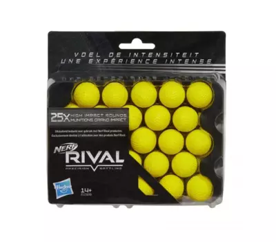 Набор из 25 шаров для бластеров серии Nerf Rival