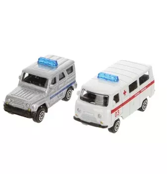 Набор из 2-х металлических моделей – Спецслужбы, 7,5 см