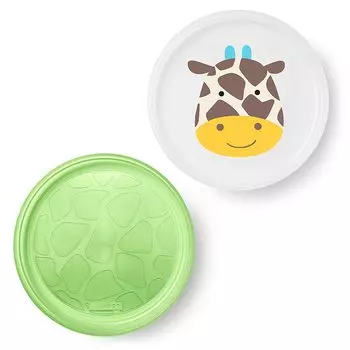 Набор из 2 тарелок - Жираф
