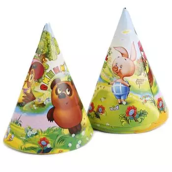 Набор из 6-и колпаков - Винни Пух sim)