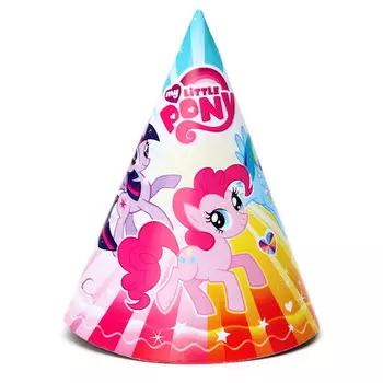 Набор из 6 колпаков дизайн «Моя маленькая пони» sim)