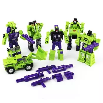 Набор из 6 Трансботов – Инженерный батальон
