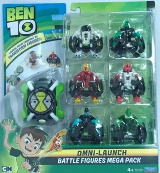 Набор из серии Ben 10 – Омнизапуск Мегапак: часы и 6 фигурок