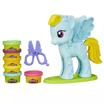 Набор из серии Play-Doh Стильный салон Рэйнбоу Дэш