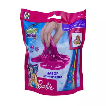 Набор из серии Слайм тайм – Барби, с блестками и жетонами
