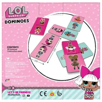 Набор из трех настольных игр Лол: пазл, домино и джамбо