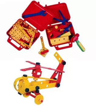 Набор "Юный конструктор № 1" в чемодане