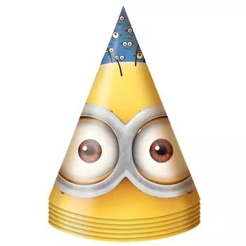 Набор колпачков 6 шт. «Minions» Миньоны