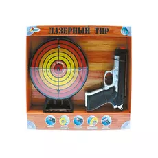 Набор «Лазерный тир» на батарейках, со светом и звуком