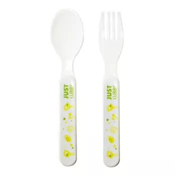 Набор: ложка и вилка - Just Lubby