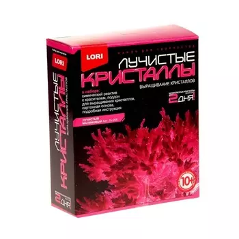 Набор Лучистые кристаллы - Малиновый кристалл