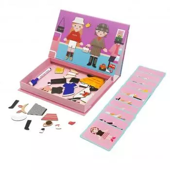 Набор магнитный игровой 2 в 1 - Одежда