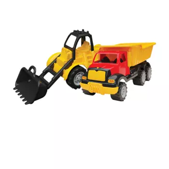 Набор машинок - Грузовик и Бульдозер, 45 см