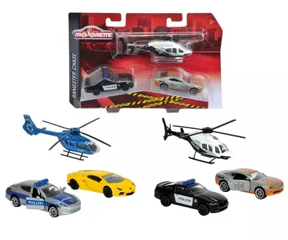 Набор машинок - полицейская погоня