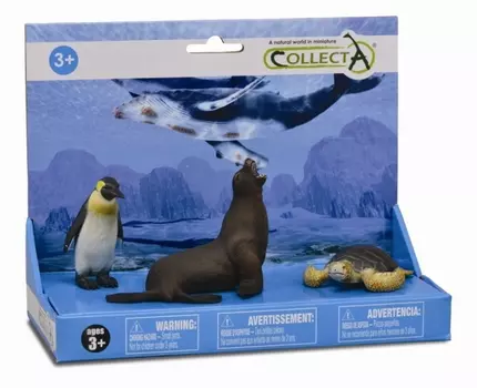 Набор морских обитателей №2, 3 шт.