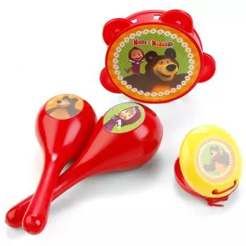 Набор музыкальных инструментов - Маша и Медведь