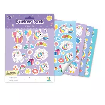 Набор наклеек - Единорожки