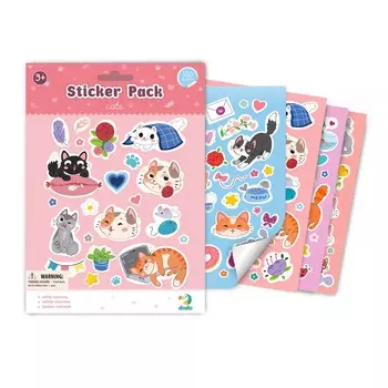 Набор наклеек - Котики