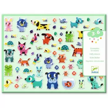 Набор объемных наклеек - Мои маленькие друзья