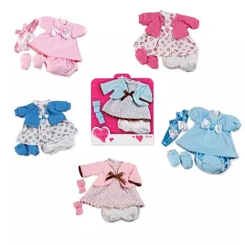 Набор одежды для куклы Arias Elegance 33 см., 6 видов