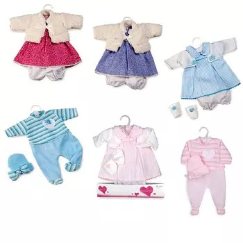 Набор одежды для куклы Arias Elegance 42 см., 6 видов