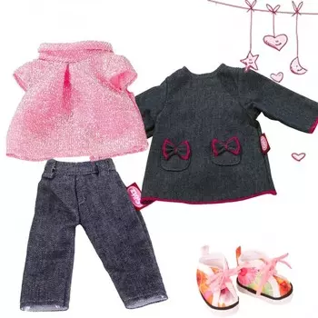 Набор одежды из денима - Маст Хэв, 27 см