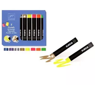 Набор пастельных карандашей, 8 цветов