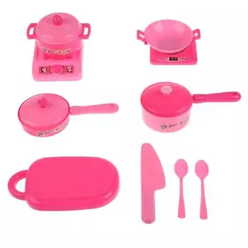 Набор пластиковой посуды из серии Маша и Медведь, 12 предметов