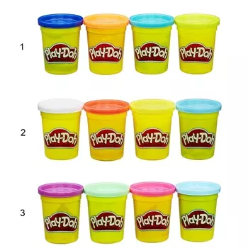 Набор пластилина Play-Doh 4 баночки