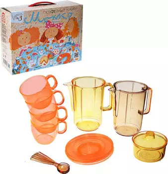 Набор посуды кофейный Мокко, 15 деталей