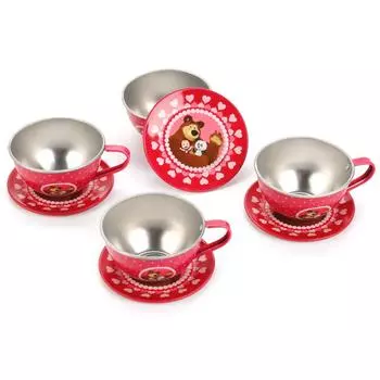 Набор посуды - Маша и Медведь, 8 предметов