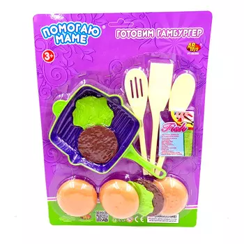 Набор посуды «Помогаю маме», 6 предметов