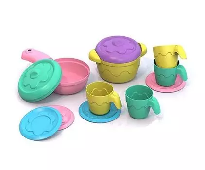 Набор посуды – Шкода, 10 предметов