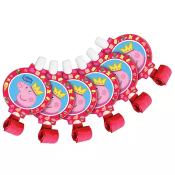 Набор язычков 6 шт. «Пеппа Принцеса»