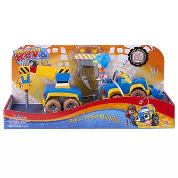 Набор Rev&amp;Roll – Рамбл: машинка, фигурка, аксессуары