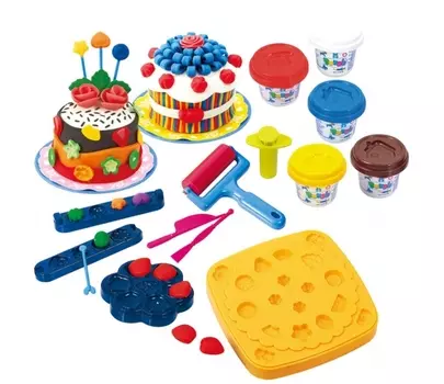 Набор с пластилином - Праздничный торт