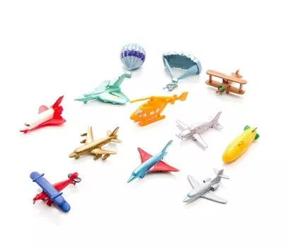 Набор самолетов 12 штук, Школа пилотов