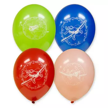 Набор шаров - Disney Самолеты, 5 шт. по 30 см.